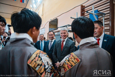 ФОТОРЕПОРТАЖ. Министр спорта России Павел Колобков осмотрел спорткомплекс «Модун» / Дьулус Борочков   