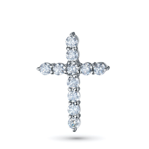 Подвеска из белого золота с бриллиантами э4701пд08220951