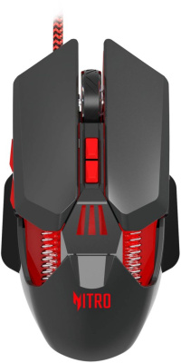 Мышь Acer Nitro OMW302 ZL.MCECC.025 черная оптическая 7200dpi USB 6but