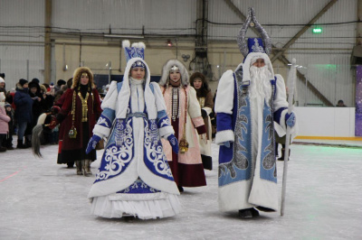 Грандиозный фестиваль «Зима начинается с Якутии» впервые прошел в Айхале /   Мирнинский Республика Саха (Якутия)