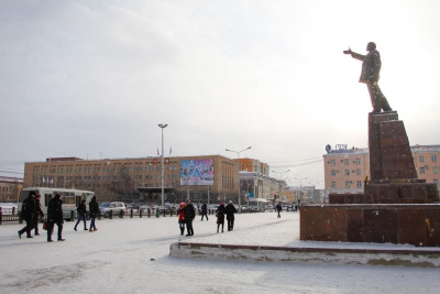 Памятник Ленину в Якутске отремонтируют к 2022 году / Аркадий Васильев Якутск Якутск Республика Саха (Якутия)