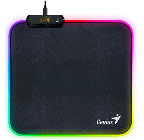 Коврик для мыши Genius GX-Pad 260S 31250018400 прорезиненное основание, USB кабель 1.8м, черный
