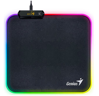 Коврик для мыши Genius GX-Pad 260S 31250018400 прорезиненное основание, USB кабель 1.8м, черный