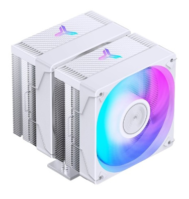 Кулер JONSBO CR-3000E(Color) White LGA1851/1700/1200/115X/AM5/AM4 (TDP 260W, 2*120mm, 600-1600rpm, 72.23CFM, 34dBa, 4-pin PWM)
