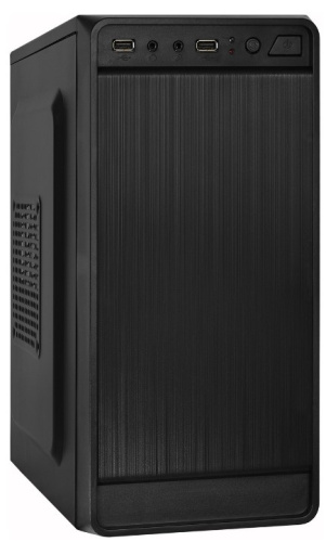 Корпус mATX Exegate BAA-108-UNS500 EX299193RUS БП UNS500, 2*USB