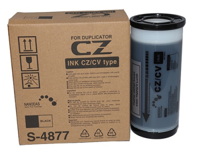 Краска Riso S-4877 черная 800 ml для series CZ