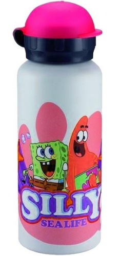 SB03.45 Фляга Sponge Bob "Silly"