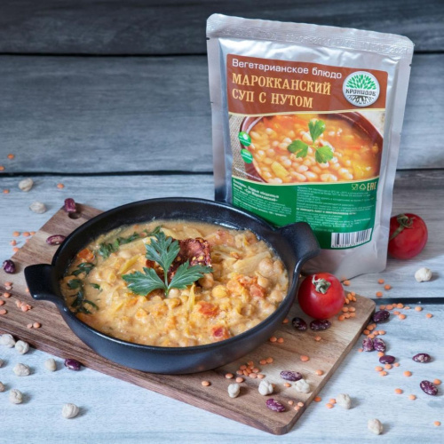 Консервы стерилизованные. Первые обеденные блюда "Суп Марокканский"