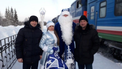 Приятный сюрприз от якутских железнодорожников. Каждый пассажир получил подарки / ЯСИА   Республика Саха (Якутия)