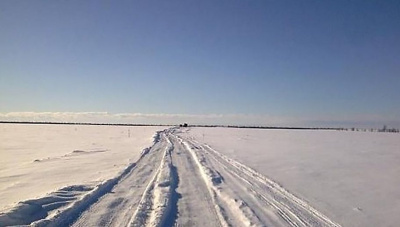 На четырех северных автозимниках Якутии повышена грузоподъемность до 10 тонн / Аркадий Васильев   Республика Саха (Якутия)