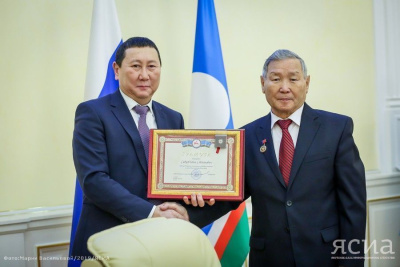 Бывший министр сельского хозяйства и руководитель АПиП Иван Сивцев отметил 75-летие / Санаайа Иванова   