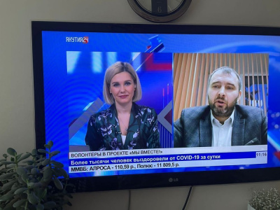 О волонтерах Мирнинского района на телеканале «Якутия 24» /   Мирнинский Республика Саха (Якутия)