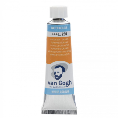 Акварель Talens "Van Gogh" 10 мл Оранжевый устойчивый / PY154 / PO73