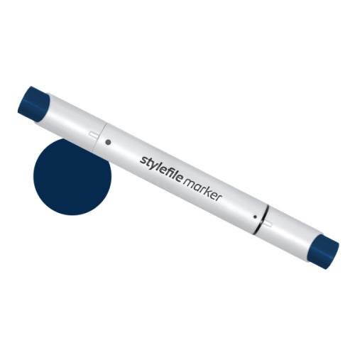 Маркер двухсторонний на спиртовой основе Stylefile Brush №CG9 серый холодный 9