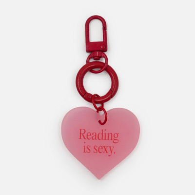 Брелок "Сердце. Reading is sexy"