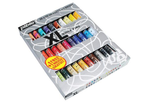 Набор масла Pebeo "XL" 30 цв*20 мл + кисть