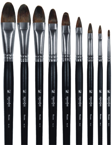 Кисть белка овальная Альбатрос "Профи"