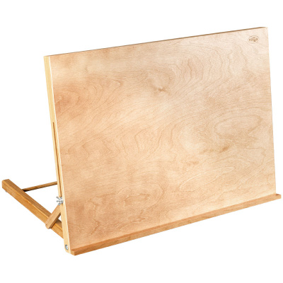 Мольберт настольный планшетный для А2 Гамма "Студия", 60*44*3(44) см, российский бук