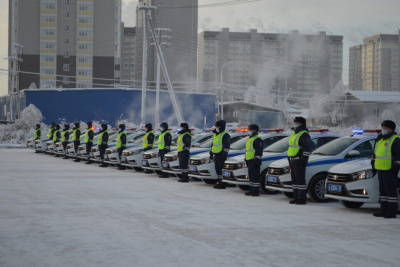 Автопарк Госавтоинспекции Якутии пополнился новыми патрульными автомобилями / ЯСИА   Республика Саха (Якутия)