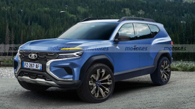 В сети появилось изображение возможного дизайна Lada Niva нового поколения / ЯСИА   