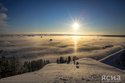 В Госкомобеспечения Якутии объяснили происхождение следов после полетов воздушных судов / ЯСИА   Республика Саха (Якутия)