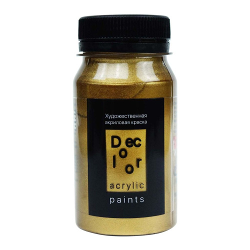 Акрил ТАИР "Деколор" 100 мл, Бронза