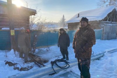 В устранении аварии в Чурапчинском улусе Якутии помогают 62 добровольца / ЯСИА  Чурапчинский Республика Саха (Якутия)