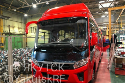 100 автобусов для Якутска соберут на автозаводах городов Павлово и Курган / ЯСИА Якутск Якутск Республика Саха (Якутия)