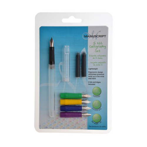 Набор каллиграфический Manuscript Creative 5 с аксессуарами, блистер
