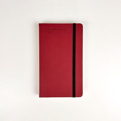 Еженедельник Aesthetic "Success" В6+, Вишнёвый