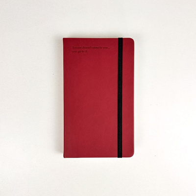 Еженедельник Aesthetic "Success" В6+, Вишнёвый