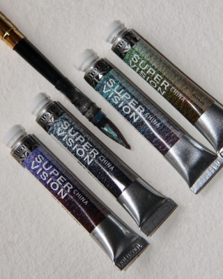 Акварель Super Vision "Rock", перламутры и хамелеоны, в тубе 8 мл, цв.324