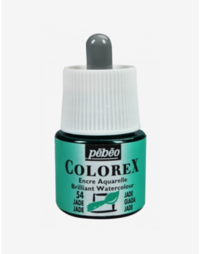 Чернила акварельные Pebeo "Colorex" 45 мл №54 Джейд