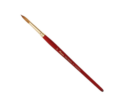 Кисть синтетика №12 круглая Pinax "Oro Rosso 751" короткая ручка