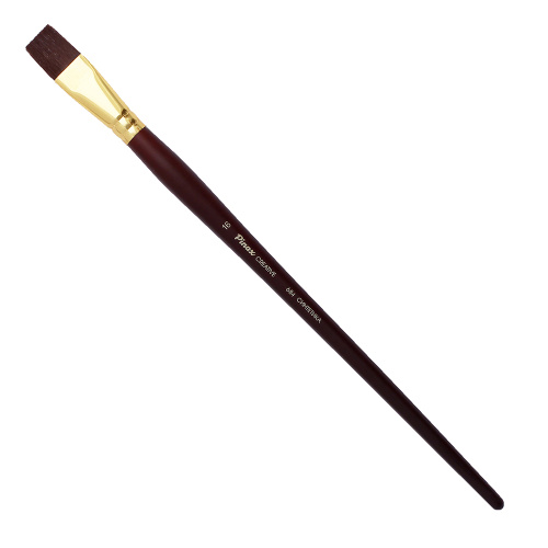 Кисть синтетика №16 плоская Pinax "Creative 684" жесткая, длинная ручка