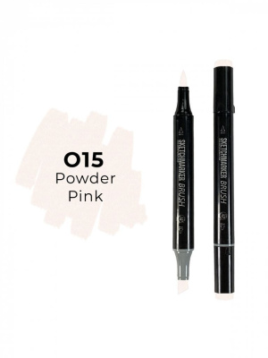 Маркер двухсторонний на спиртовой основе Sketchmarker Brush Цвет Розовая пудра