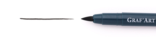 Ручка капиллярная Малевичъ "Graf'Art" кисть толстая L