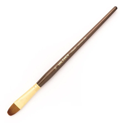 Кисть синтетика овальная Малевичъ "Клод"