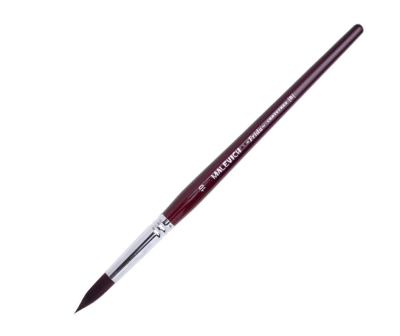 Кисть синтетика мягкая №10 круглая Малевичъ "Фрида"