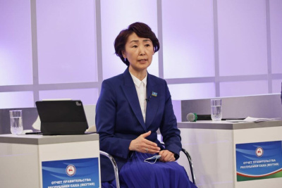 Майя Данилова: Экономика Якутии восстановилась почти во всех отраслях / Анастасия Филиппова   Республика Саха (Якутия)