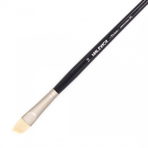 Кисть синтетика №14 скошенная Малевичъ "Тициан"