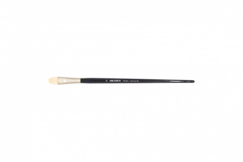 Кисть синтетика овальная Малевичъ "Тициан", все размеры