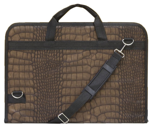 Папка на молнии А3 кож.зам наплечный ремень