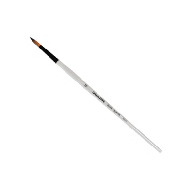 Кисть синтетика №16 круглая Daler-Rowney "GRADUATE" длинная ручка