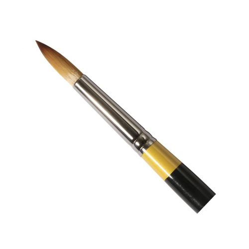 Кисть синтетика №14 круглая Daler-Rowney "SYSTEM 3" короткая ручка