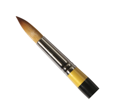 Кисть синтетика №30 круглая Daler-Rowney "SYSTEM 3" короткая ручка