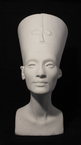 Гипс Бюст Нефертити в шапке