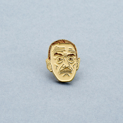 Значок эмалированный Томас Манн