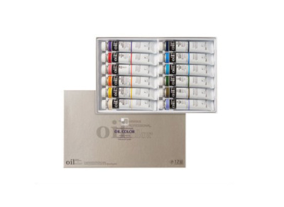 Набор масла ShinHanart OIL COLOR PRO (B) 12 цв*50 мл