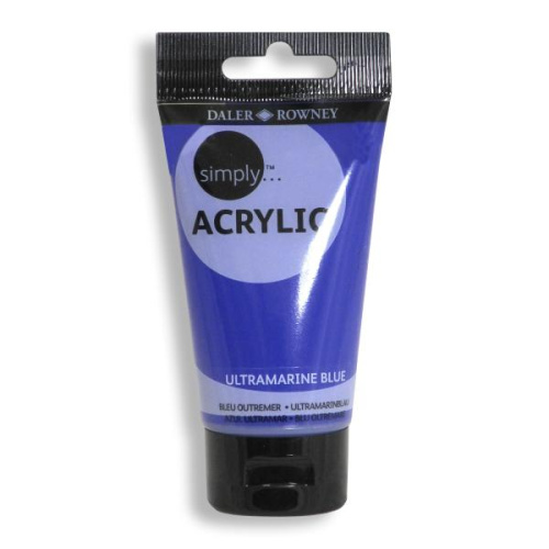 Акрил Daler-Rowney "Simply" 75 мл Синий